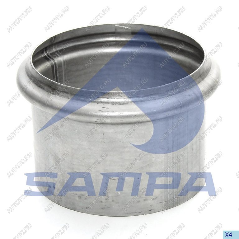 1 399 р. Труба промежуточная глушителя VOLVO FH SAMPA SAMPA 031.384  с доставкой в г. Воронеж