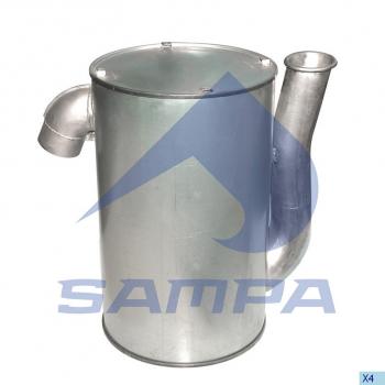 Глушитель VOLVO F10 SAMPA SAMPA 031.394