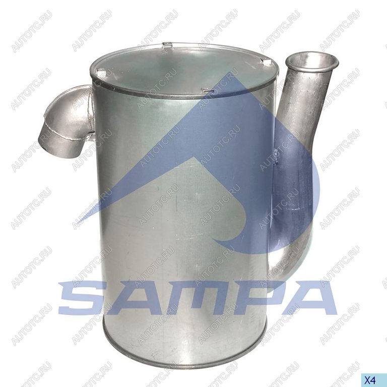 19 099 р. Глушитель VOLVO F10 SAMPA SAMPA 031.394  с доставкой в г. Воронеж