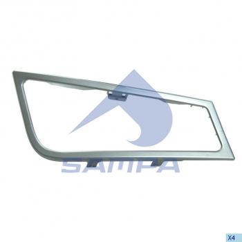 349 р. Рамка VOLVO фары правой SAMPA SAMPA 032.224  с доставкой в г. Воронеж. Увеличить фотографию 1
