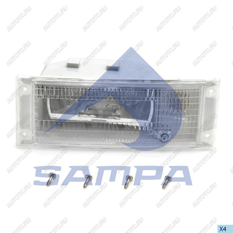 2 999 р. Фара противотуманная VOLVO FH16,FM12 левая SAMPA SAMPA 032.238  с доставкой в г. Воронеж