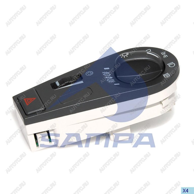 1 799 р. Блок управления VOLVO FH светом (без корректора фар,с аварийкой) SAMPA SAMPA 032.387  с доставкой в г. Воронеж