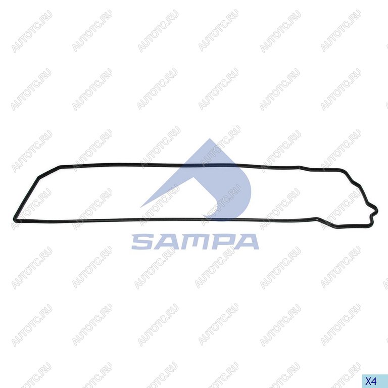 2 099 р. Прокладка крышки клапанной VOLVO FH12 дв.D12C,D SAMPA SAMPA 032.456  с доставкой в г. Воронеж