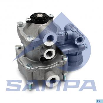 4 699 р. Кран MAN MERCEDES SCANIA управления тормозами прицепа SAMPA SAMPA 032.491  с доставкой в г. Воронеж. Увеличить фотографию 1