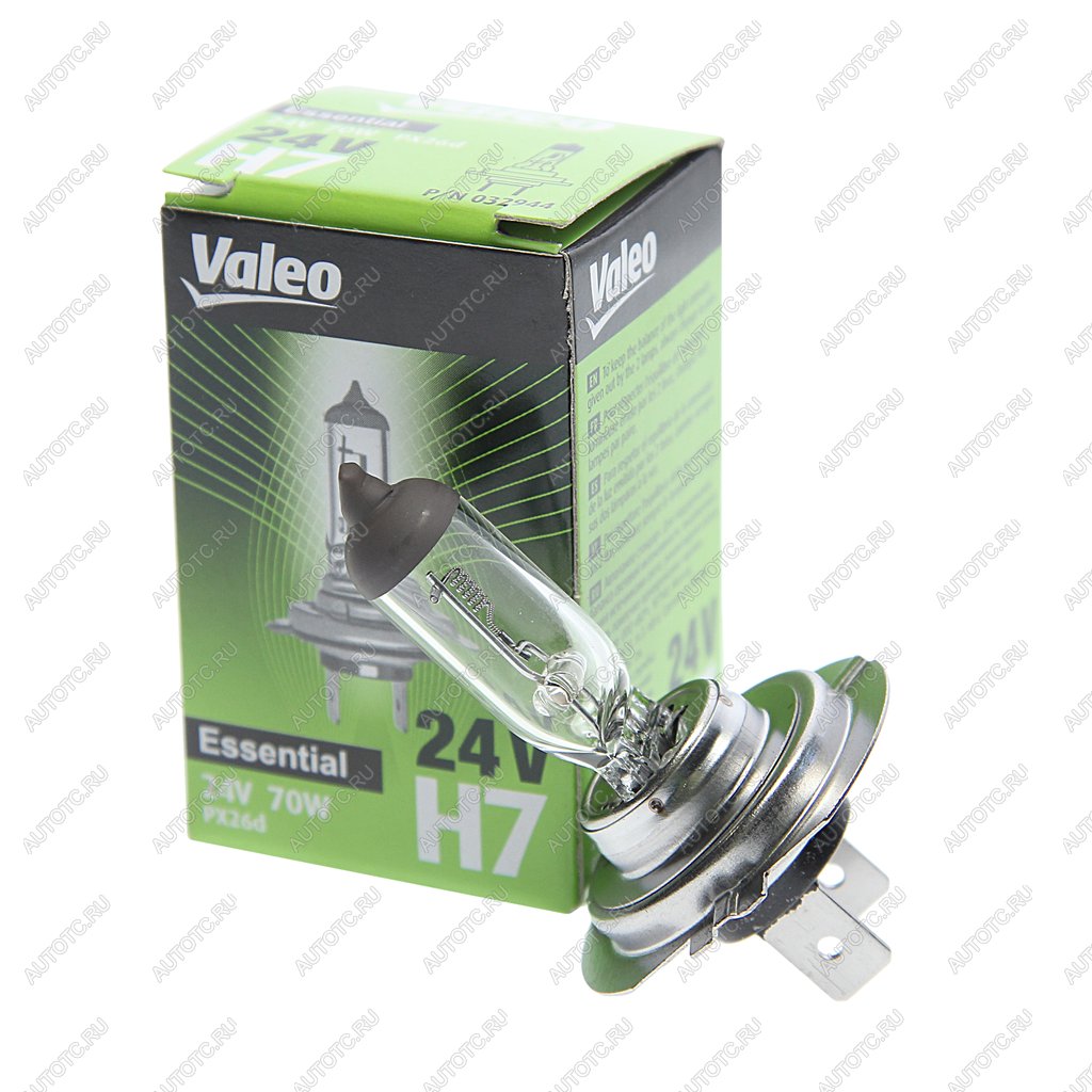 379 р. Лампа 24V H7 PX26d (1шт.) Essential VALEO VALEO 032944  с доставкой в г. Воронеж