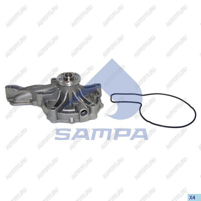 7 999 р. Насос водяной VOLVO (DXI1113) SAMPA SAMPA 033.172  с доставкой в г. Воронеж