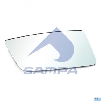 2 359 р. Элемент зеркальный VOLVO FH 4 ver. левый с подогревом SAMPA SAMPA 034.391  с доставкой в г. Воронеж. Увеличить фотографию 3