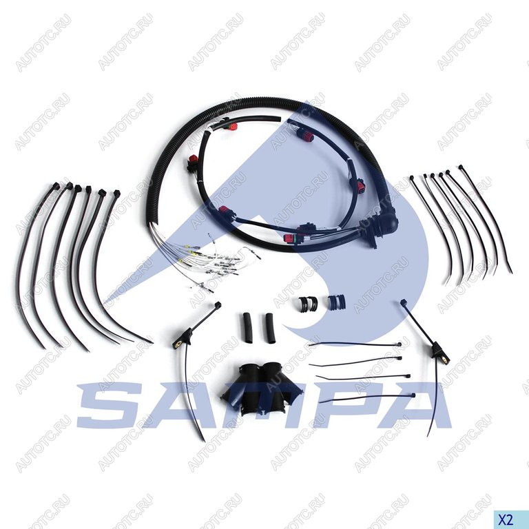 13 549 р. Жгут проводов VOLVO топливных форсунок SAMPA SAMPA 035.091  с доставкой в г. Воронеж