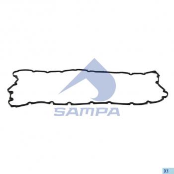 1 279 р. Прокладка VOLVO FH,FM дв.D12A,C,D,D крышки двигателя боковой SAMPA SAMPA 035.327  с доставкой в г. Воронеж. Увеличить фотографию 1