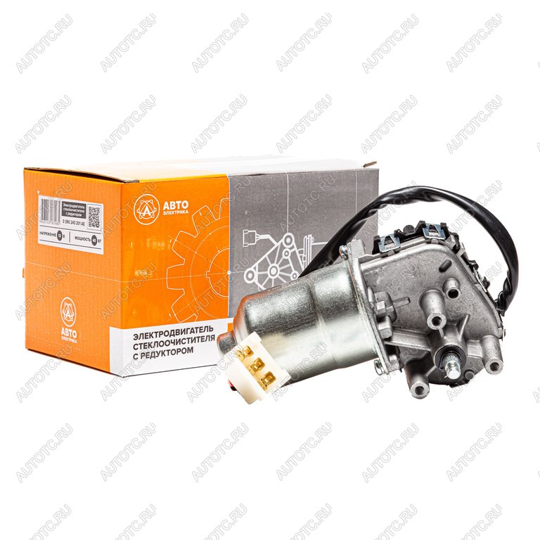 2 699 р. Мотор-редуктор стеклоочистителя ГАЗ-3302 Бизнес 12V AVTOELECTRICA AVTOELECTRICA 0 390 243 201  с доставкой в г. Воронеж