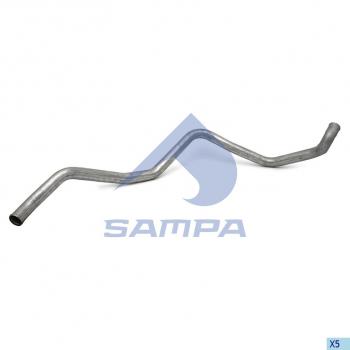 5 199 р. Трубка DAF системы охлаждения SAMPA SAMPA 052.052  с доставкой в г. Воронеж. Увеличить фотографию 1
