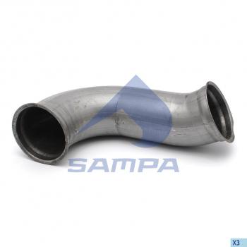 6 249 р. Труба приемная глушителя DAF SAMPA SAMPA 052.186  с доставкой в г. Воронеж. Увеличить фотографию 1