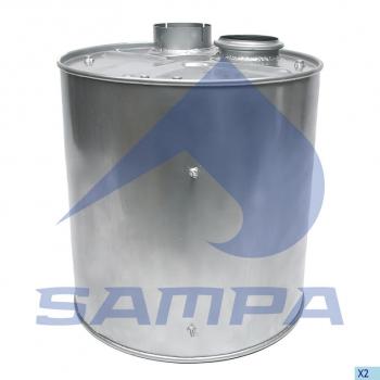 20 399 р. Глушитель DAF95XF (ЕВРО-1) SAMPA SAMPA 052.495  с доставкой в г. Воронеж. Увеличить фотографию 1