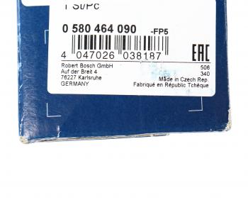 13 999 р. Насос топливный FIAT Palio (03-) BOSCH BOSCH 0580464090 BOSCH 0580464090  с доставкой в г. Воронеж. Увеличить фотографию 4