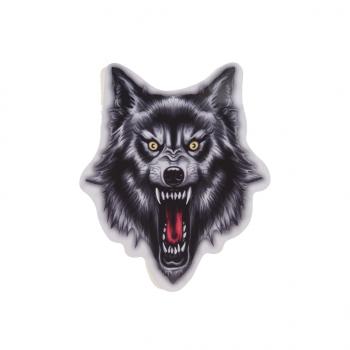 57 р. Наклейка виниловая вырезанная Волк №2 13х16см полноцветная AUTOSTICKERS AUTOSTICKERS 05922054308  с доставкой в г. Воронеж. Увеличить фотографию 1