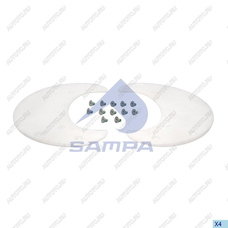 7 399 р. Ремкомплект седельного устройства SAMPA SAMPA 096.506  с доставкой в г. Воронеж