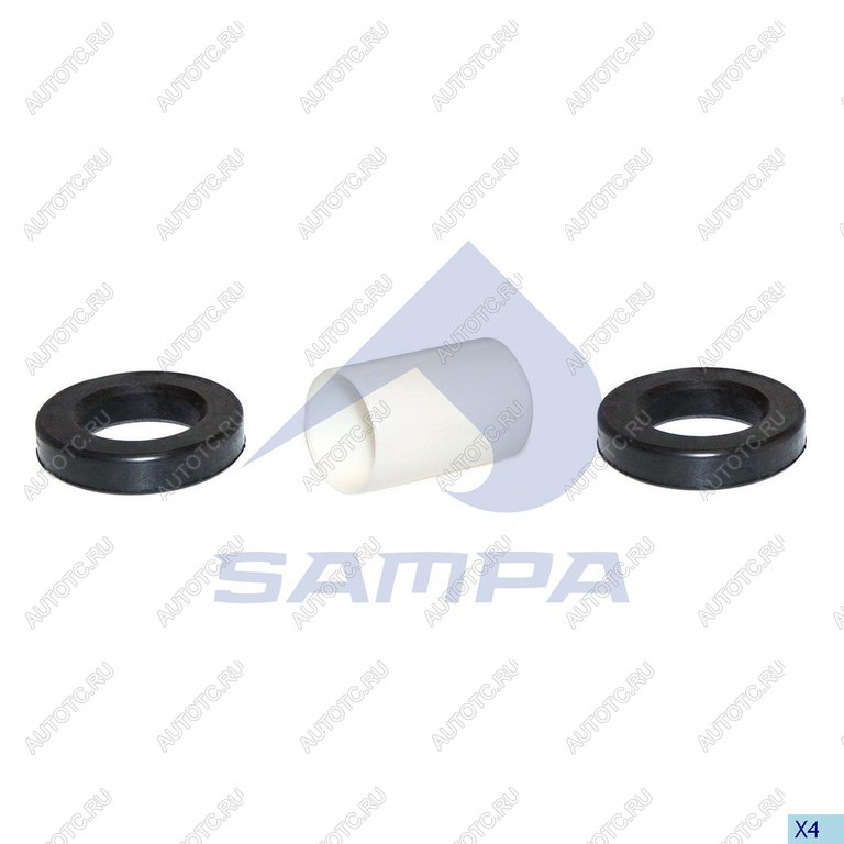 1 479 р. Ремкомплект V.ORLANDI сцепного устройства SAMPA SAMPA 096.589  с доставкой в г. Воронеж