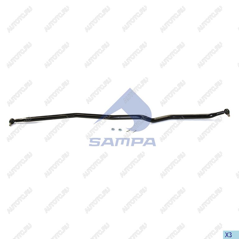12 399 р. Тяга рулевая SCANIA поперечная L=2783мм SAMPA SAMPA 097.237-01  с доставкой в г. Воронеж