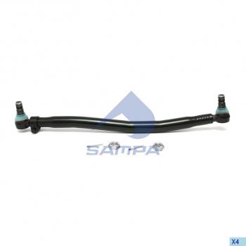 5 899 р. Тяга рулевая MERCEDES Actros продольная L=904мм SAMPA SAMPA 097.278-01  с доставкой в г. Воронеж. Увеличить фотографию 1