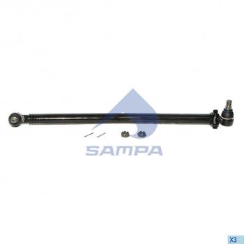 4 169 р. Тяга рулевая MERCEDES Atego продольная L=837мм SAMPA SAMPA 097.319-01  с доставкой в г. Воронеж. Увеличить фотографию 1