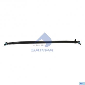 7 349 р. Тяга рулевая MAN поперечная L=1650мм SAMPA SAMPA 097.348-01  с доставкой в г. Воронеж. Увеличить фотографию 1