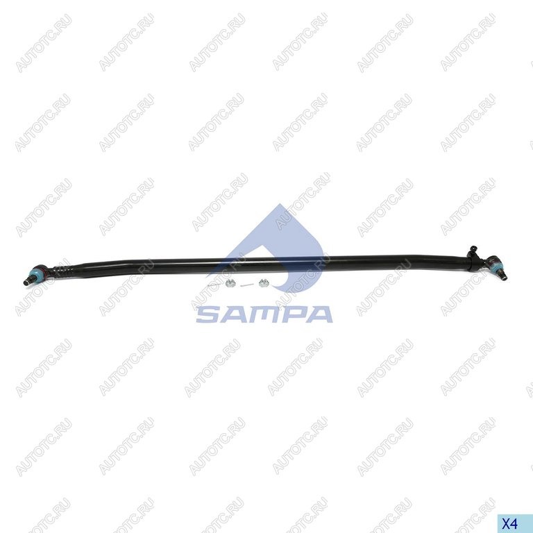 7 349 р. Тяга рулевая MAN поперечная L=1650мм SAMPA SAMPA 097.348-01  с доставкой в г. Воронеж