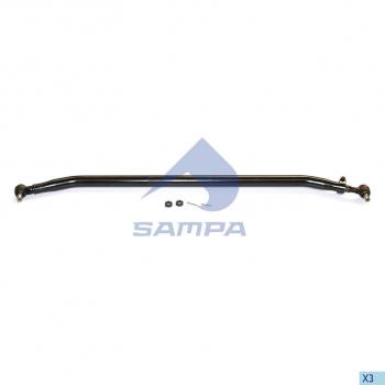 10 899 р. Тяга рулевая SCANIA поперечная L=1743 d=62 SAMPA SAMPA 097.360-01  с доставкой в г. Воронеж. Увеличить фотографию 1