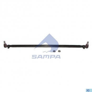 6 549 р. Тяга рулевая MERCEDES поперечная L=1532мм SAMPA SAMPA 097.411-01  с доставкой в г. Воронеж. Увеличить фотографию 1