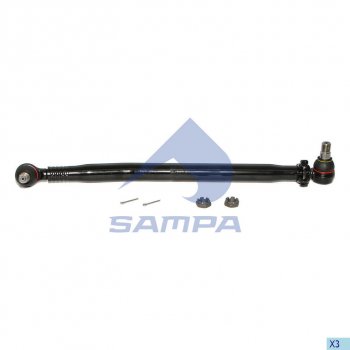 4 749 р. Тяга рулевая RENAULT продольная L=775 SAMPA SAMPA 097.471-01  с доставкой в г. Воронеж. Увеличить фотографию 1
