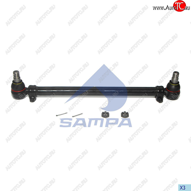 4 999 р. Тяга рулевая MAN поперечная SAMPA SAMPA 097.507-01  с доставкой в г. Воронеж
