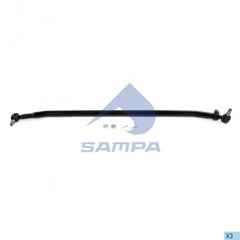 8 999 р. Тяга рулевая RENAULT поперечная L=1758 SAMPA SAMPA 097.549-01  с доставкой в г. Воронеж. Увеличить фотографию 1
