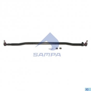 9 249 р. Тяга рулевая MERCEDES продольная SAMPA SAMPA 097.616-01  с доставкой в г. Воронеж. Увеличить фотографию 1