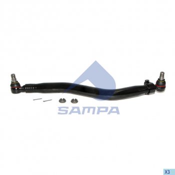 6 849 р. Тяга рулевая RENAULT Premium продольная L=860мм SAMPA SAMPA 097.734-01  с доставкой в г. Воронеж. Увеличить фотографию 1