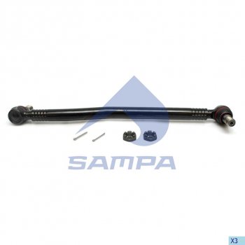 4 599 р. Тяга рулевая MERCEDES продольная L=711мм SAMPA SAMPA 097.786-01  с доставкой в г. Воронеж. Увеличить фотографию 1