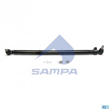 4 199 р. Тяга рулевая MAN продольная L=820мм SAMPA SAMPA 097.803-01  с доставкой в г. Воронеж. Увеличить фотографию 1