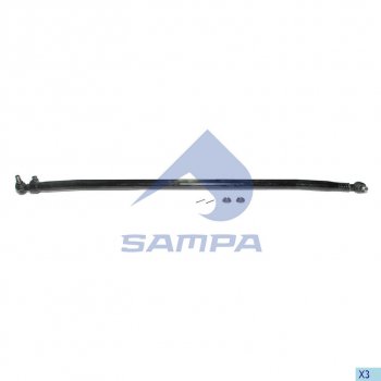 7 399 р. Тяга рулевая MAN поперечная L=1680 SAMPA SAMPA 097.809-01  с доставкой в г. Воронеж. Увеличить фотографию 1