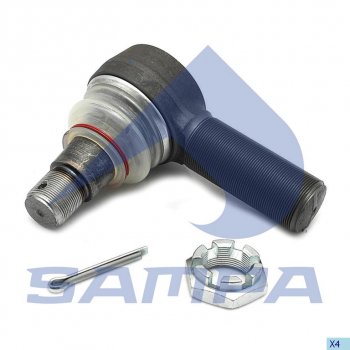 2 799 р. Наконечник рулевой тяги SAF (M38х1.5M30х1.5,L=135) SAMPA SAMPA 097.813-01  с доставкой в г. Воронеж. Увеличить фотографию 1