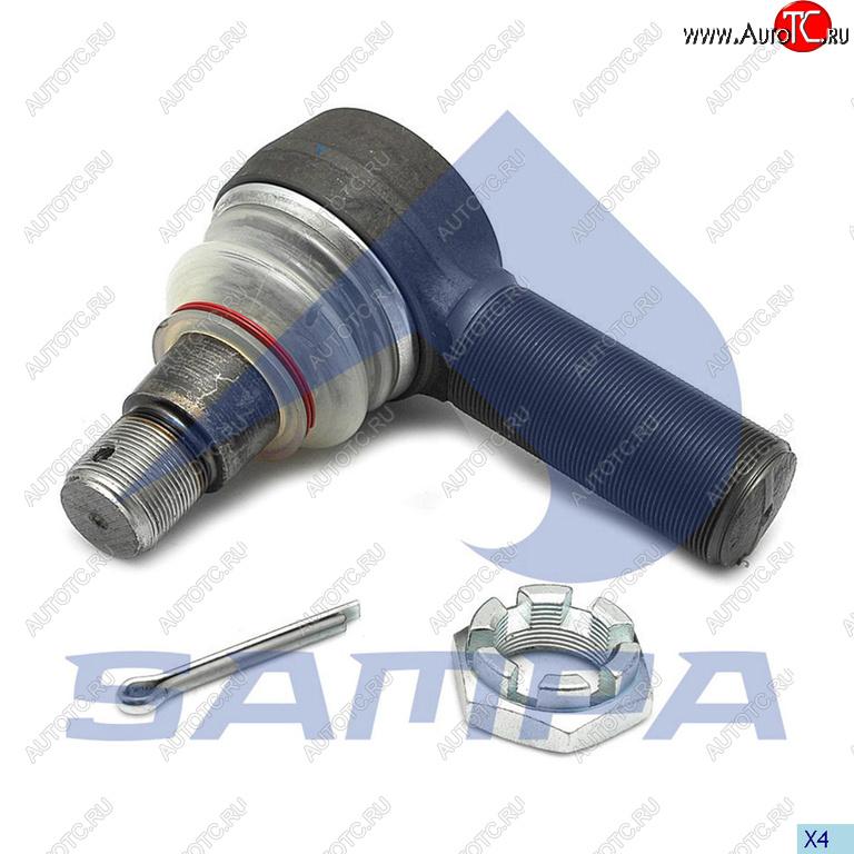 2 799 р. Наконечник рулевой тяги SAF (M38х1.5M30х1.5,L=135) SAMPA SAMPA 097.813-01  с доставкой в г. Воронеж