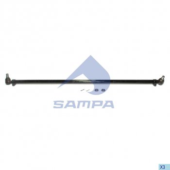 2 479 р. Тяга рулевая RENAULT Kerax поперечная L=1657мм SAMPA SAMPA 097.823-01  с доставкой в г. Воронеж. Увеличить фотографию 1
