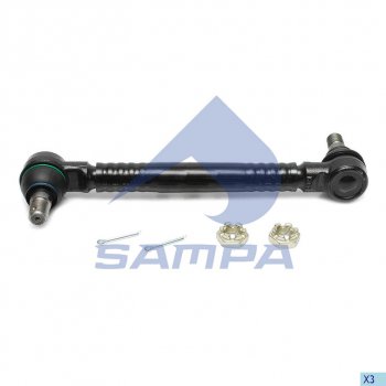2 199 р. Стойка стабилизатора VOLVO RENAULT заднего (L=380) SAMPA SAMPA 097.866-01  с доставкой в г. Воронеж. Увеличить фотографию 1