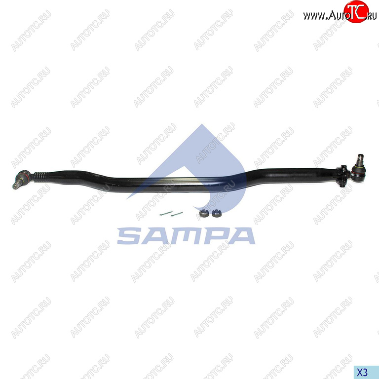 10 799 р. Тяга рулевая IVECO поперечная L=1485 SAMPA SAMPA 097.873-01  с доставкой в г. Воронеж