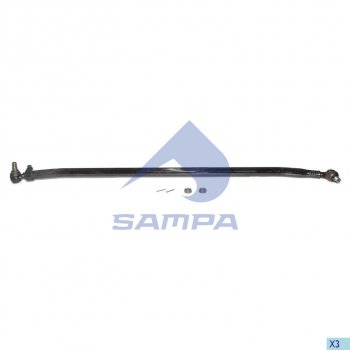 8 699 р. Тяга рулевая SCANIA поперечная L=1743мм SAMPA SAMPA 097.910-01  с доставкой в г. Воронеж. Увеличить фотографию 1