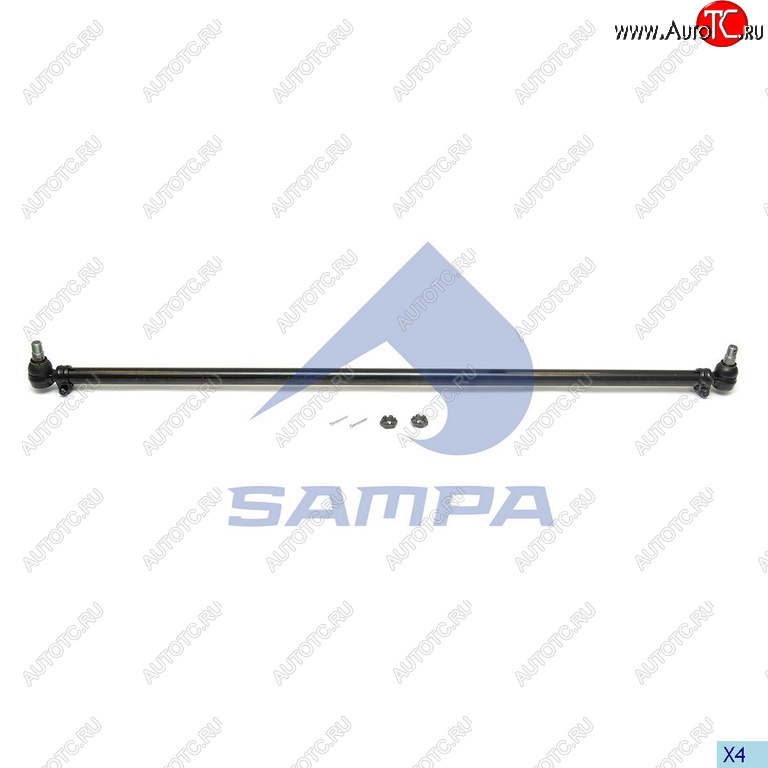 6 899 р. Тяга рулевая RENAULT Premium VOLVO FE поперечная L=1676мм SAMPA SAMPA 097.925-01  с доставкой в г. Воронеж