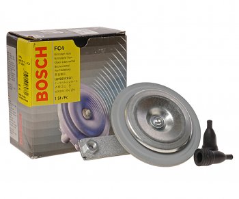1 459 р. Сигнал звуковой 12V электропневматический гальванизированный BOSCH BOSCH 0986320111 BOSCH 0986320111  с доставкой в г. Воронеж. Увеличить фотографию 1