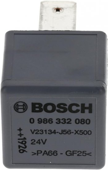1 949 р. Реле DAF SCANIA VOLVO универсальное BOSCH BOSCH 0986332080  с доставкой в г. Воронеж. Увеличить фотографию 2