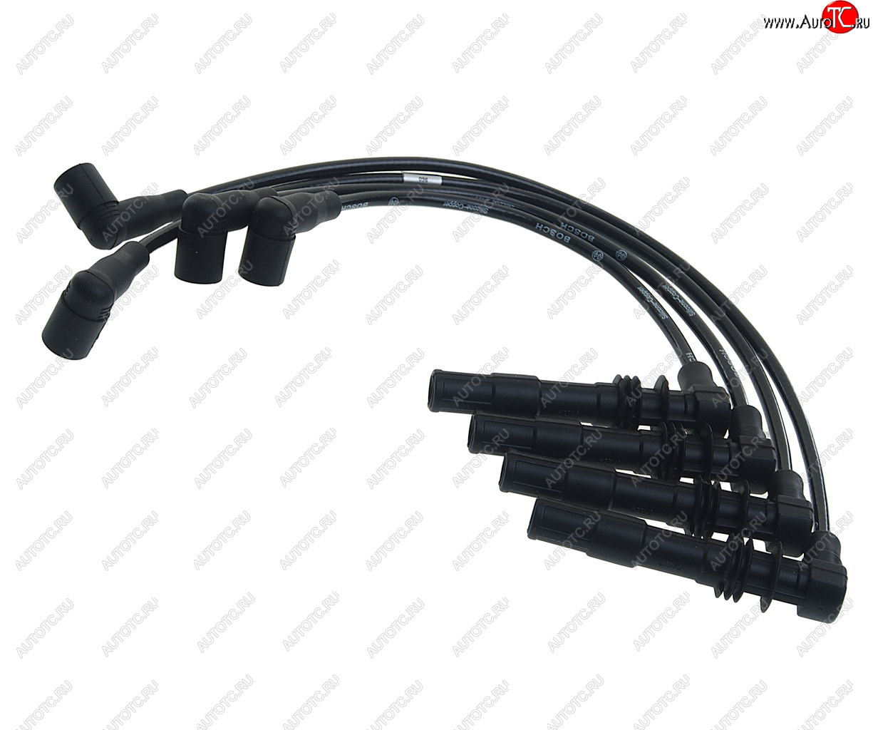 4 999 р. Провод высоковольтный VW Golf 4,Polo AUDI A3 SKODA Fabia,Octavia (1.41.6) (16V) комплект BOSCH BOSCH 0986356308  с доставкой в г. Воронеж