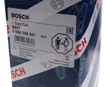 3 499 р. Провод высоковольтный OPEL Astra F (1.8/2.0),Vectra A (1.8/2.0) комплект BOSCH BOSCH 0986356801 BOSCH 0986356801  с доставкой в г. Воронеж. Увеличить фотографию 4