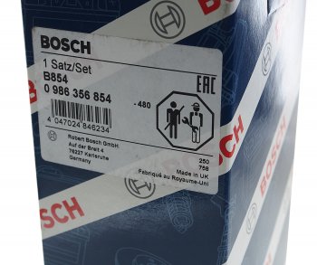 2 069 р. Провод высоковольтный PEUGEOT 205,306,405 CITROEN Xsara (98-00) комплект BOSCH BOSCH 0986356854  с доставкой в г. Воронеж. Увеличить фотографию 4