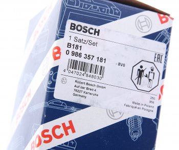 4 549 р. Провод высоковольтный FIAT Brava (98-02) комплект BOSCH BOSCH 0986357181 BOSCH 0986357181  с доставкой в г. Воронеж. Увеличить фотографию 4