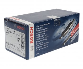 1 129 р. Колодки тормозные (4шт.) BOSCH Toyota Starlet P80 дорестайлинг, хэтчбэк 3 дв. (1989-1991)  с доставкой в г. Воронеж. Увеличить фотографию 2